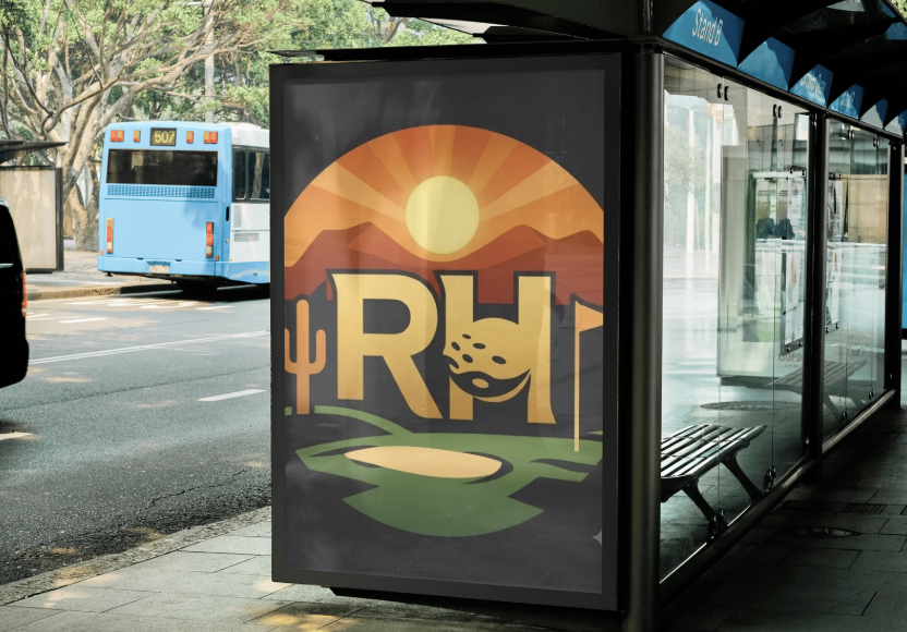 Robert Hull logo on signage