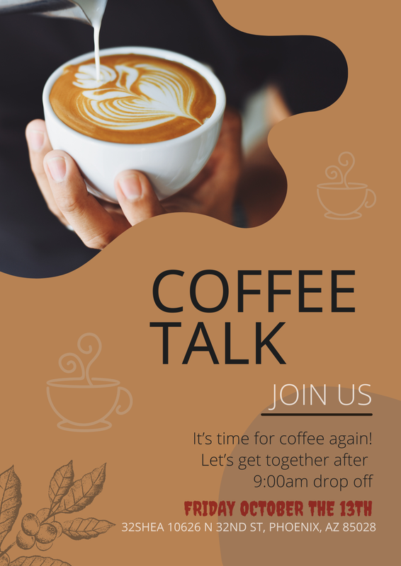Coffee Talk event flyer