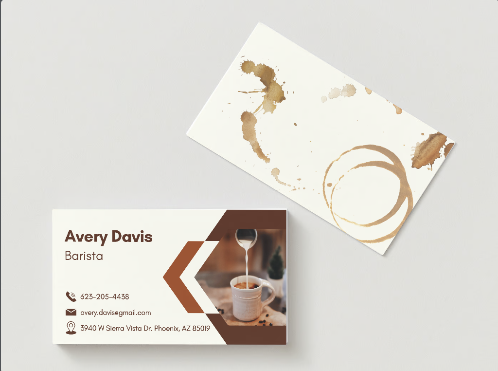Brand identity and business card system