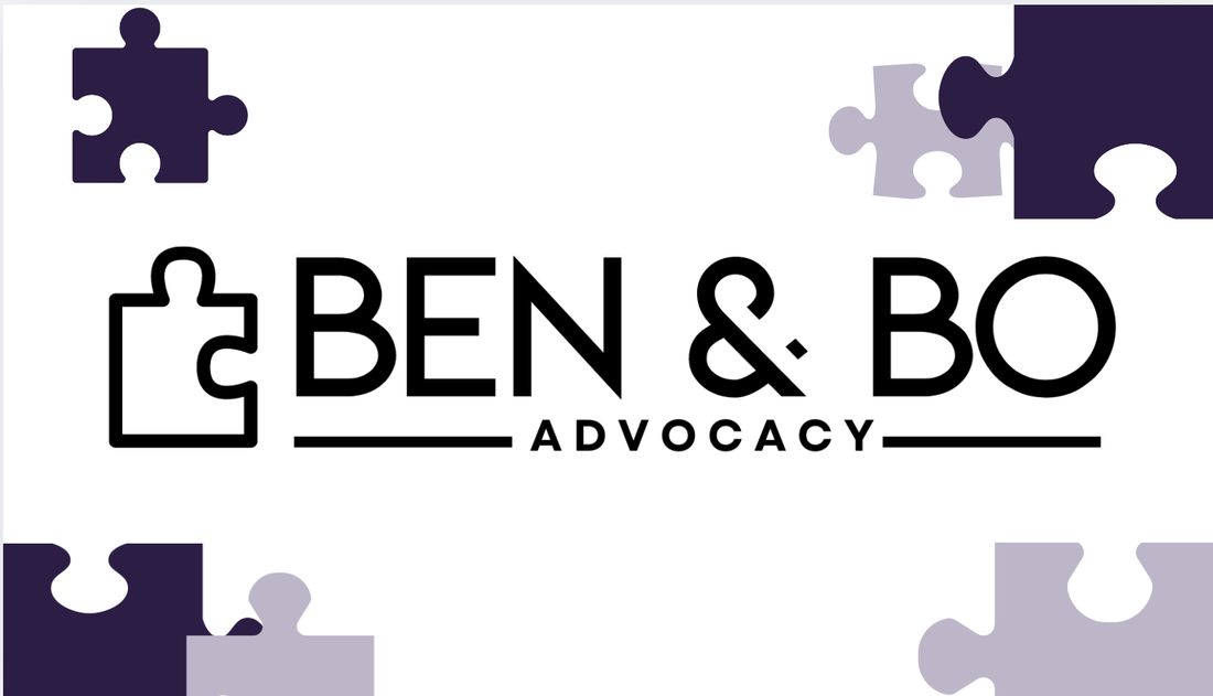 Ben & Bo Advocacy puzzle-piece logo